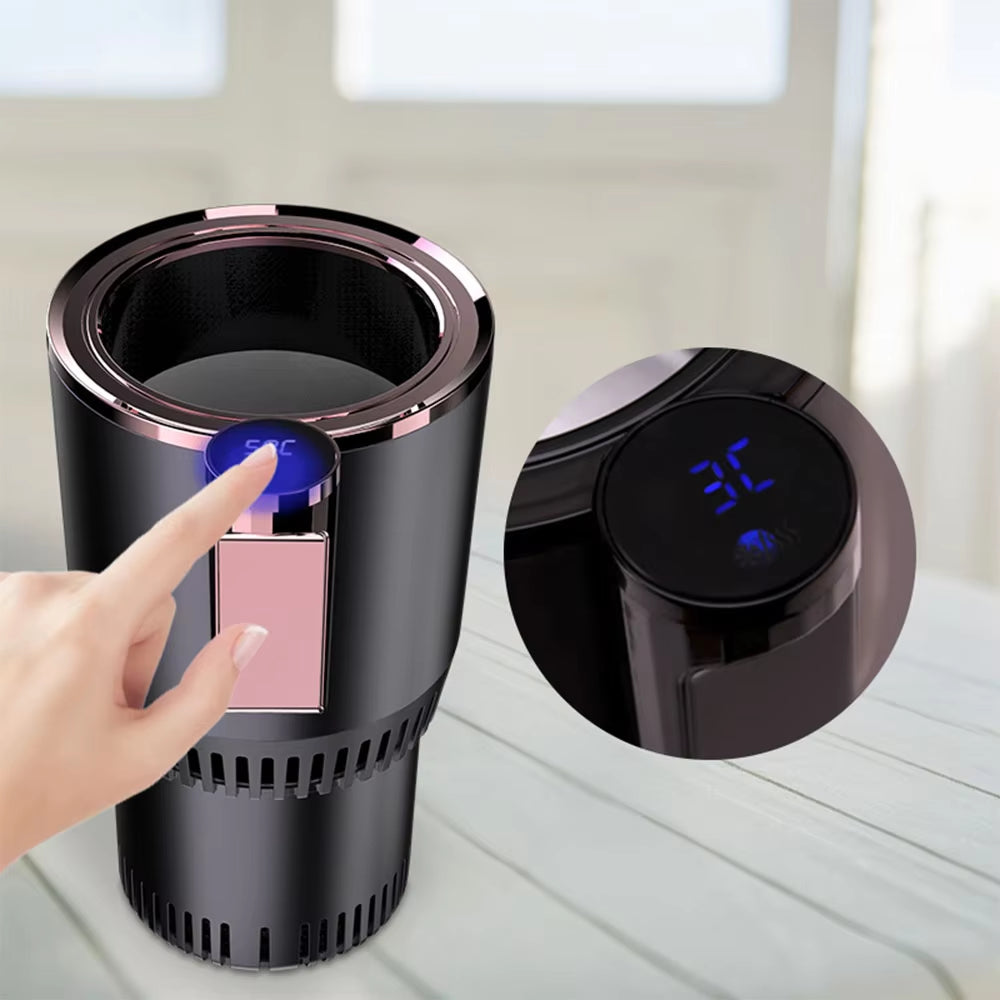 12v Drink Cooler and Heater Designed With Touchpad Controls