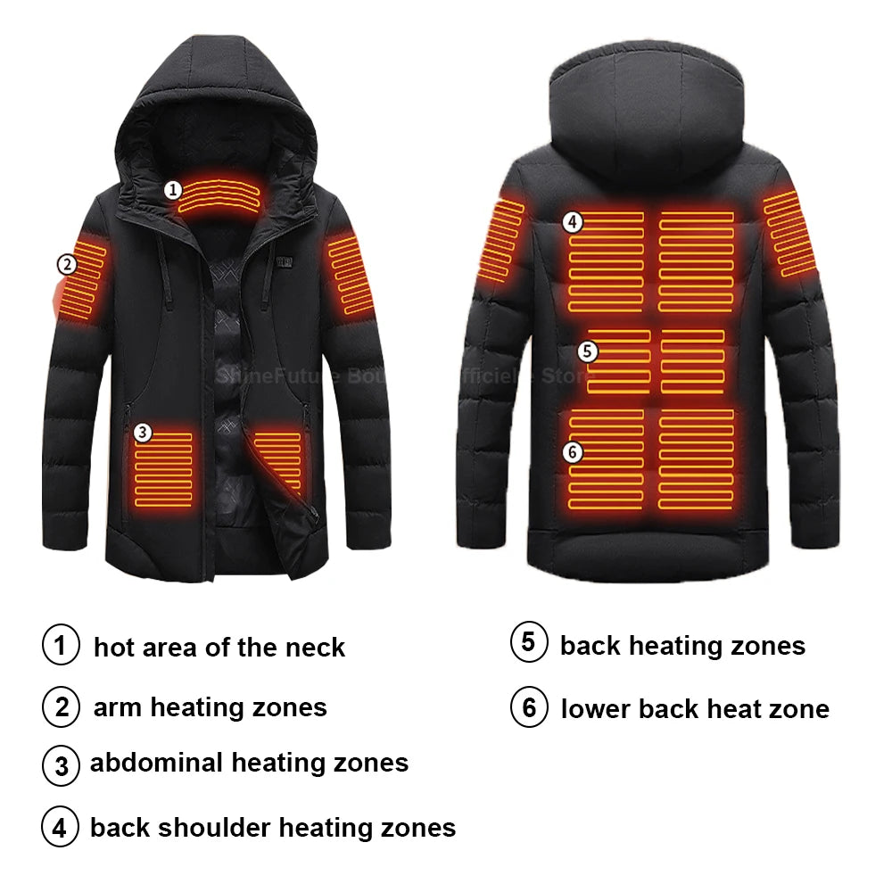 11 Areas Heated Jacket Vest