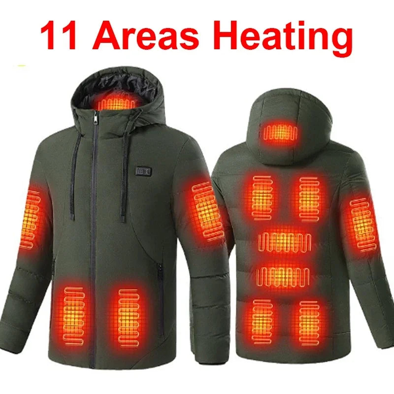 11 Areas Heated Jacket Vest