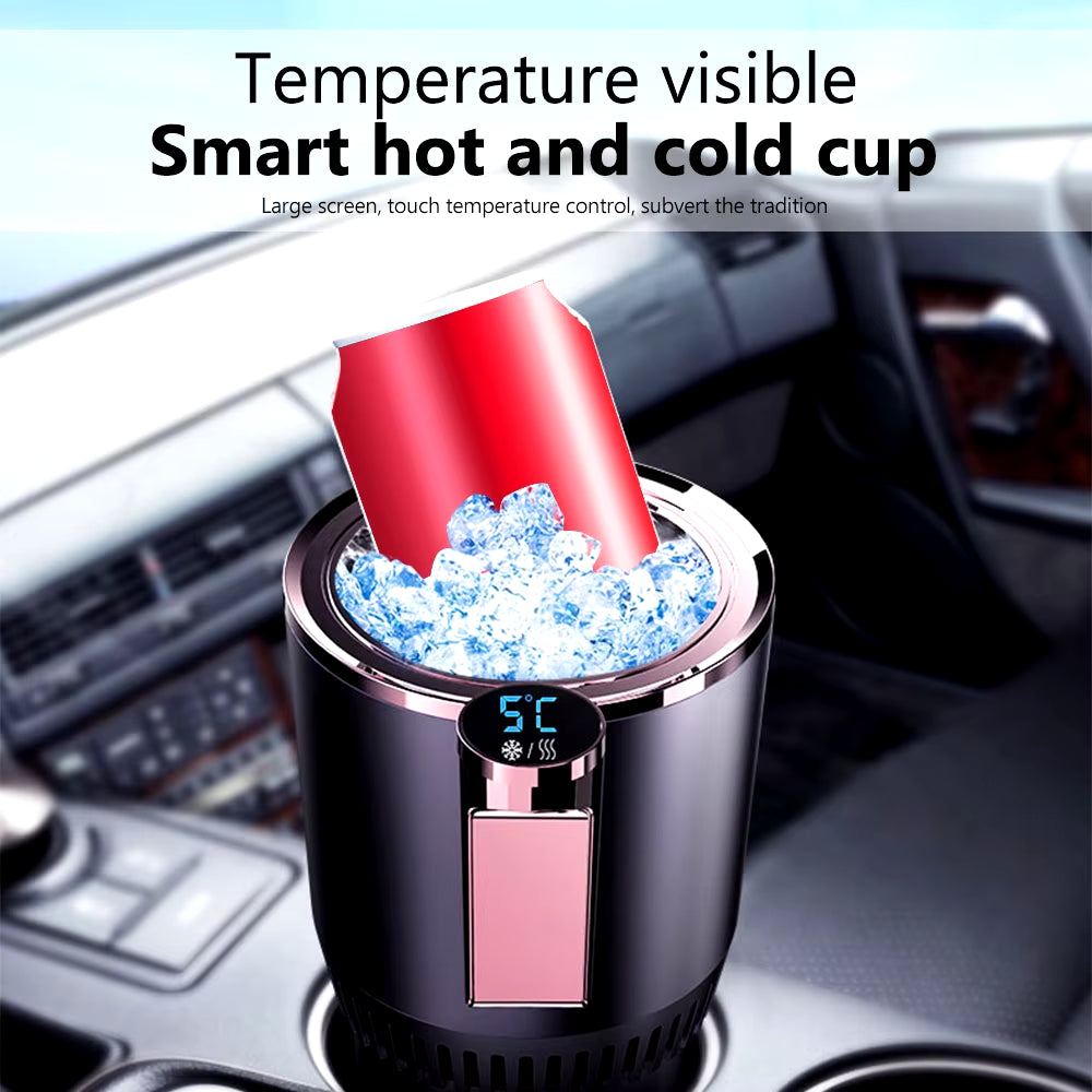 12v Drink Cooler and Heater Designed With Touchpad Controls