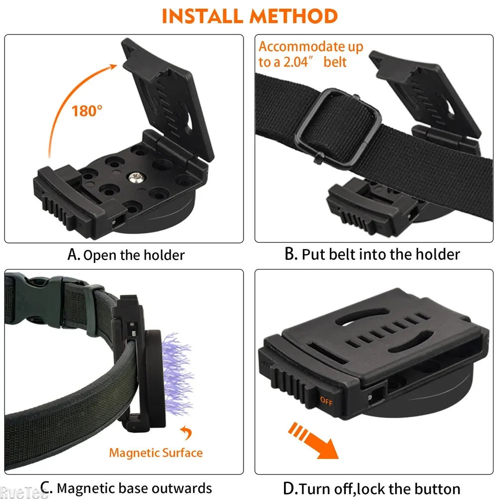 Belt Clip Accessories Magnetic Tool Holder