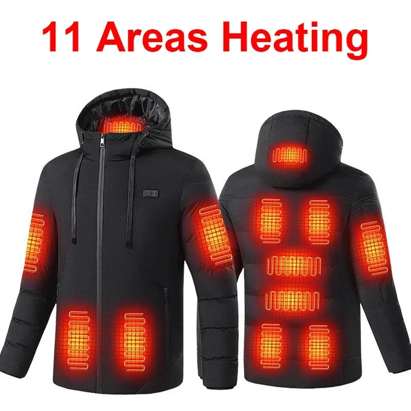 11 Areas Heated Jacket Vest